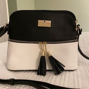 Black and White Kate Spade Crossbody